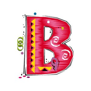 B