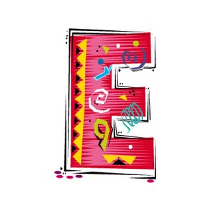 E