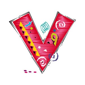 V